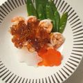 れなさちの☆さち's cooksnap of when they made 簡単お正月！海老と野菜のジュレのせ.