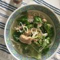 ひろみつばち's cooksnap of when they made キャベツたっぷり鶏塩うどん.