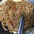 葉月優希's cooksnap of when they made 焼きそばの麺がほぐれやすくなる裏技☆.
