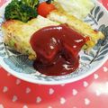 mana1020。's cooksnap of when they made 初めてでも失敗なしのミートローフ.