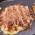 こっこねん's cooksnap of when they made 白だしで作ろう！ふわふわ山芋のお好み焼き.