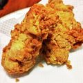 水の恵み's cooksnap of when they made 天ぷら粉でフライドチキン黒胡椒味KFC風.