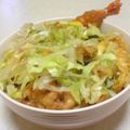 papikun's cooksnap of when they made ただ煮るだけ　”天ぷら丼”でござーい。.
