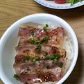 みぃくんのママ's cooksnap of when they made 男子弁に♡ベーコン丼♡.