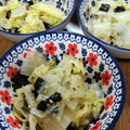 popee8's cooksnap of when they made 【簡単&大量消費】 白菜とのりのナムル風.