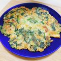みこめし's cooksnap of when they made 人参とほうれん草のチヂミ.