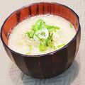 Dellaたん's cooksnap of when they made 春キャベツと松山揚げのゴマみそ汁.