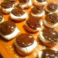 kurumilk＊'s cooksnap of when they made チョコ★マシュマロサンドクッキー.