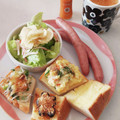 まんまるまうちゃん's cooksnap of when they made ねぎとじゃこの和風トースト.