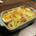 ちな。。's cooksnap of when they made 簡単★カレーもちーズグラタン.