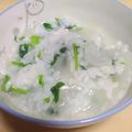 negurita's cooksnap of when they made ＊七草粥＊お餅入り☆彡残りご飯で簡単！.