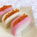 京のお抹茶's cooksnap of when they made ちょっと華やかに♪蒲鉾のいくら詰め.