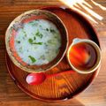 ＡＢＢＹ's cooksnap of when they made お粥や温野菜にかけて♪和風あん.