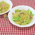 みかかめ's cooksnap of when they made 簡単♫春キャベツとベーコンのパスタ♫.