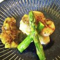 なち☆★'s cooksnap of when they made ホタテとアスパラのソテー＊キウイソース.