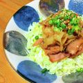 ちーまぐ's cooksnap of when they made 白ネギと焼豚のピリ辛！サラダ.