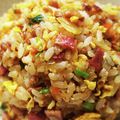 あんこ127's cooksnap of when they made 納豆炒飯♡にんにくバター醤油味.