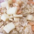 りえかママ's cooksnap of when they made 簡単美味しい洋食屋さんのシーフードピラフ.