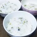 ひろちゃん☆ママ's cooksnap of when they made 炊飯器で簡単七草がゆ.