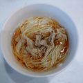 クック3N0VKO☆'s cooksnap of when they made そうめんの肉入りつけつゆ（温）※雑.