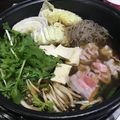 popet's cooksnap of when they made 豚しゃぶ鍋の絶品ゴマダレ♡.