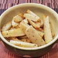 あーこ姐's cooksnap of when they made レンコンのペペロンチーノ風炒め.