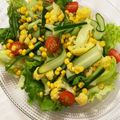 ちゃまたまご's cooksnap of when they made レタス きゅうり カリフラワーのサラダ.