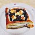 まる゜'s cooksnap of when they made ブルーベリークリームチーズパイ.