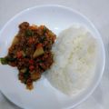 クック3N0VKO☆'s cooksnap of when they made 偽キーマカレー.
