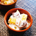 もふもふクロさん's cooksnap of when they made さつまいもとりんごの簡単スイーツ.