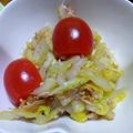 なっちゃん３１１'s cooksnap of when they made 簡単♪白菜とシーチキンのサラダ.