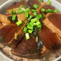 ステマム子♡♡'s cooksnap of when they made かつおたたき黒潮造りのスタミナ丼.