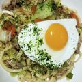ィクラちゃん's cooksnap of when they made オイスターソースで焼きうどん.