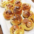 ばたみそーぱん☆'s cooksnap of when they made 中力粉100%アップルシナモンロール.