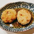 くろひつじ３'s cooksnap of when they made 鶏と豆腐のがんもどき風♪簡単煮物手作り.