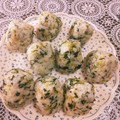 みちばたの花's cooksnap of when they made 大根の葉っぱのおにぎり.