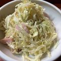 パンコパンダ's cooksnap of when they made もやしとキャベツのごまマヨサラダ.