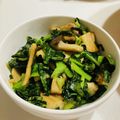 ♪ひつじ's cooksnap of when they made ブロッコリーの葉って何気に美味しい。.