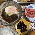 ロシアンティー⭐'s cooksnap of when they made 温玉もずく.