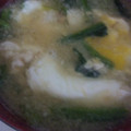 エリムス's cooksnap of when they made ほうれん草と落とし卵の味噌汁.