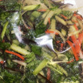 まつ☆ちえ's cooksnap of when they made 簡単、大根の葉のお漬物.