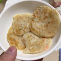 ykyng's cooksnap of when they made ベビーフードリメイクおやき　手づかみ食べ.