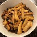 猫リン's cooksnap of when they made 割干し大根としめじのきんぴら風.