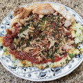 amoni's cooksnap of when they made しっとり！米粉のお好み焼き.