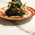 E吉☆'s cooksnap of when they made ほうれん草とごぼうのごまマヨサラダ.
