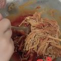 makidala's cooksnap of when they made 激辛えのき「YouTubeで話題」.