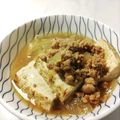 大魔女's cooksnap of when they made 焼き豆腐と豚ひき肉の甘辛とろみ煮.