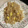 popet's cooksnap of when they made 超カンタン！卵とネギのパラパラチャーハン.
