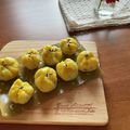 chikinda's cooksnap of when they made ＊茶巾で簡単☆スイートポテト＊.