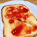 あっちゃんキッチン♪'s cooksnap of when they made ＊いちごジャムマーガリントースト＊。.